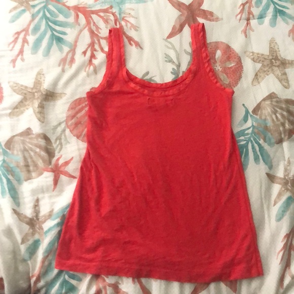 Abercrombie women’s tank top size small coral - Picture 4 of 4